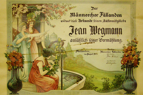 Vermählungsurkunde