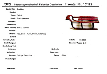 Inventarkarte