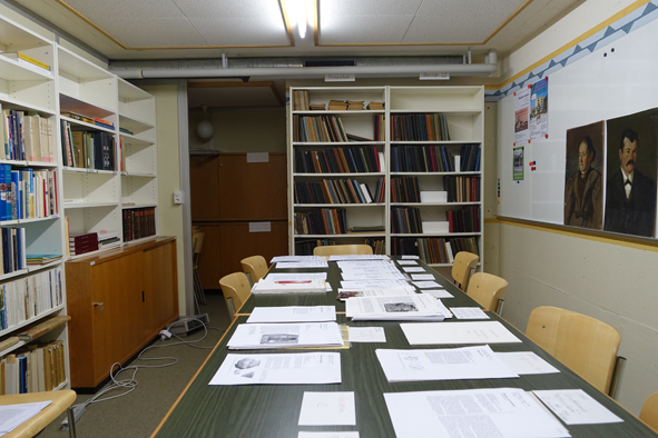 Bibliothek und Sitzungszimmer